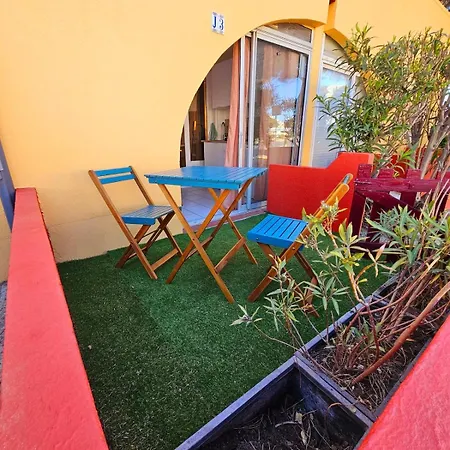 Appartamento Cozy Et à Pied, Havre De Paix Avec Piscine Le Barcarès